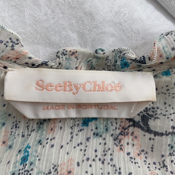 Chloe plisse blouse - Picture 2 of 8